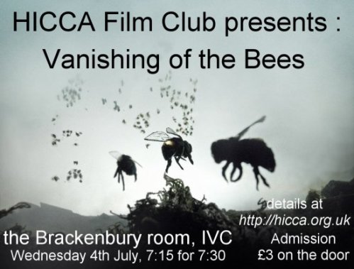 Vanishing of the Bees poster